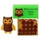 thumbnail image 1 of Kit de manualidades CLLC para hacer adornos con botones: crea tus propias tortugas, búhos y decoraciones para el árbol de Navidad. Divertida actividad navideña. Adornos festivos para colgar en el árb, 1 of 6