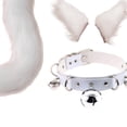 thumbnail image 3 of Paquete de 2 disfraces de Halloween Macarena Traje de juego de cosplay de gato sintética, 3 of 5