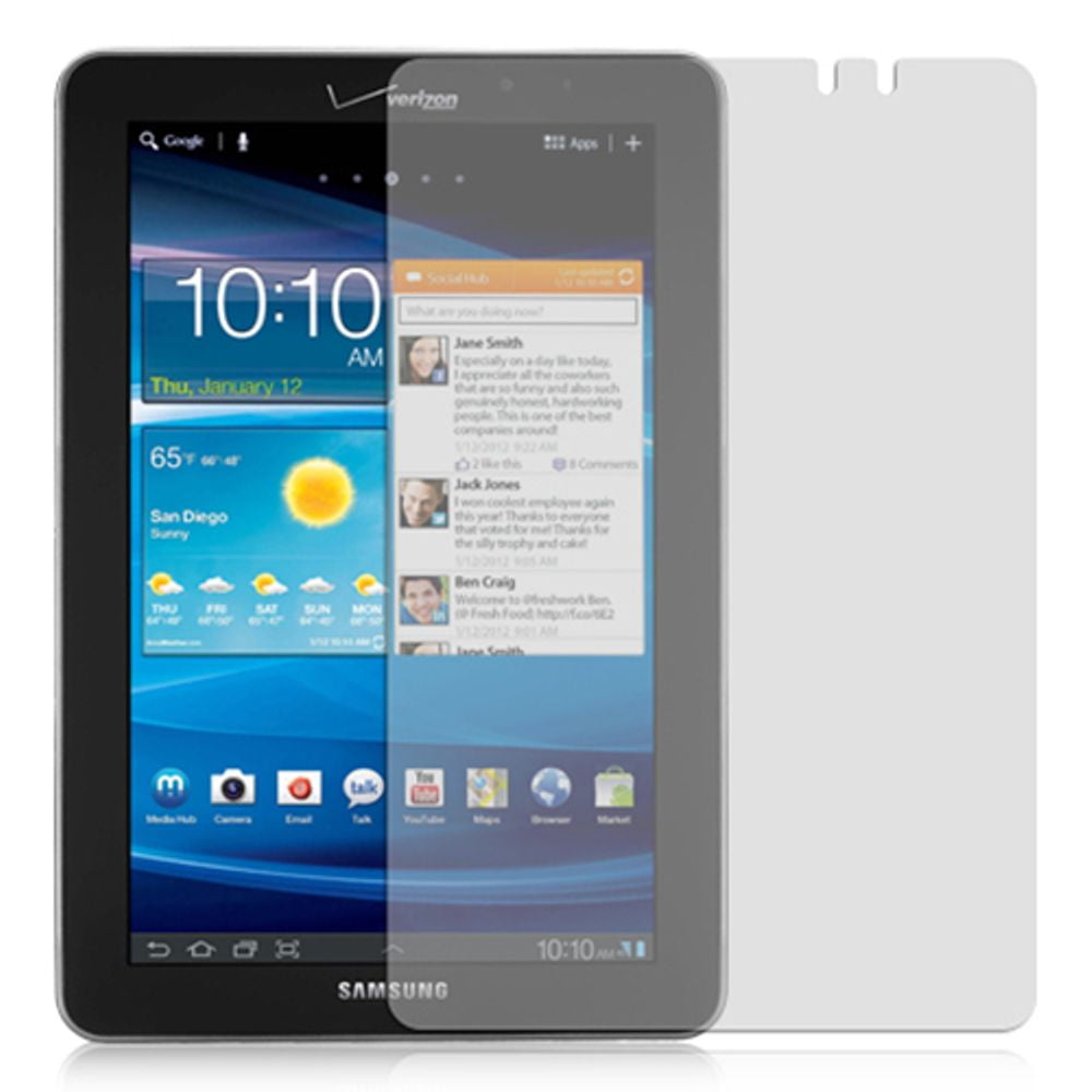 Samsung Galaxy Tab 7.7 Screen Protector, by Insten AntiScratch Clear
