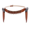 thumbnail image 5 of Pistola vintage hecha a mano, modelo de disfraz de vaquero asesino para fiesta de Halloween, accesorio de PU para revólver, funda de cuero, decoración de Mardi Gras, 5 of 5