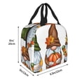 thumbnail image 4 of Kdxio Gnomes In Autumn Print Insulated Lunch Bag,Reusable Tote Lunch Box for Women Men,Leakproof Cooler Lunch Bags for Work Office Travel Picnic, 4 of 6