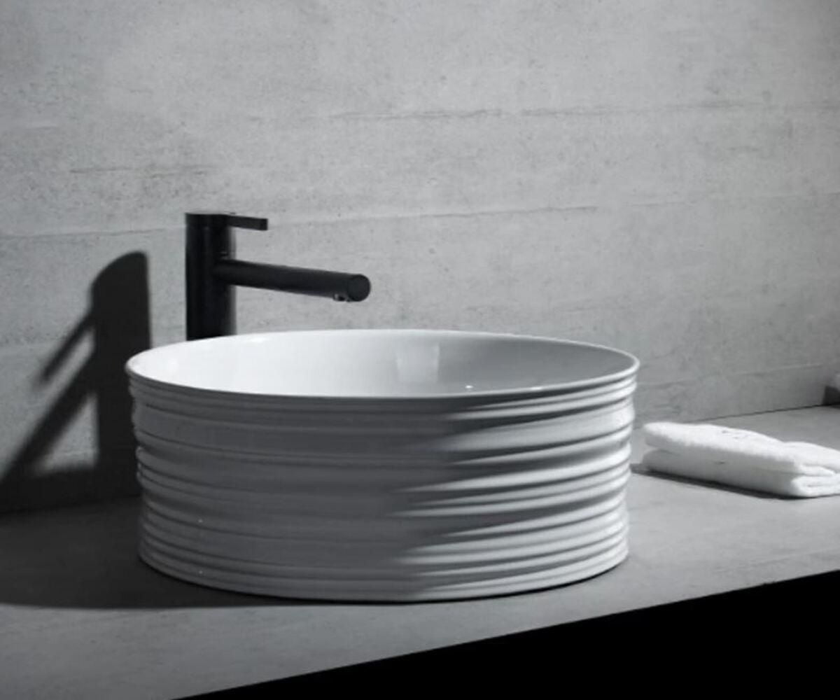 DROP Bath and Kitchen DR091074 Bathroom Vessel Sink