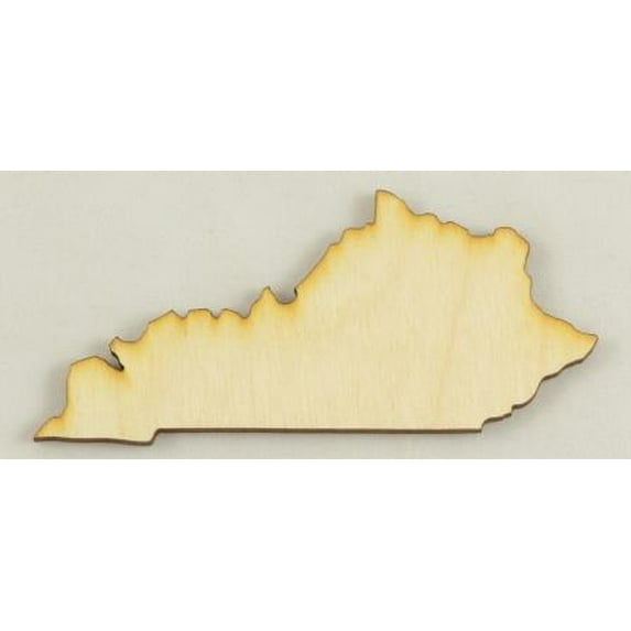 Kentucky State Cutout Size:Large 23.5" x 12.25" 1 Pc Thickness:1/8" Baltic Birch Plywood