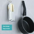 thumbnail image 4 of Mini Folding Mop, Portable Self Squeeze Mini Mop, Portable Mini Sponge Mop, Mini Mop for Small Spaces Wet and Dry Use Cleaning System, for Bathroom Kitchens Tableware Desktop Glass, 4 of 8