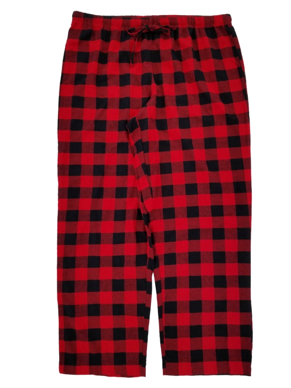 North Pole - Mens Red Buffalo Plaid Flannel Sleep Pants Lounge Pants ...