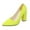 Green, variant on XIMIN Womens Pointed Toe Closed Toe Mid Heels Patent Slip On Block High Heel Pumps Party Working Shoes Fashion Comfortable Footwear (7, Hot Pink)