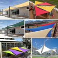 thumbnail image 3 of 3x4x5m Waterproof Shade Sail Awning Sunshade Triangular Awning-terrace Pool Canopy Triangle For Outdoor Patio Garden Awnings With Fixing Kit Ns2-Chris, 3 of 5