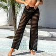 thumbnail image 2 of Spring Saving Clearance AXXD Black Cover Up for Swimsuits Women Swimming Trunks Knit Cover Up Beach Pool Swimwear Crochet Trousers, 2 of 10