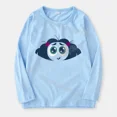 thumbnail image 3 of Camiseta de algodón para niños y niñas, camisa de manga larga, ropa de bebé, regalo de Navidad, otoño, primavera, 2, 3 of 5