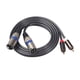 thumbnail image 5 of Tholdsy 2 XLR Cable RCA a XLR adaptador de cable de vídeo profesional plateado No.2 2piezas, 5 of 5