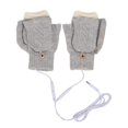 thumbnail image 2 of Double Sided Heating USB Heated Gloves, Full Finger And Fingerless, 40±5 Degrees Celsius , Foldable Design, Warm Cotton, For Winter Gaming Riding, 2 of 8