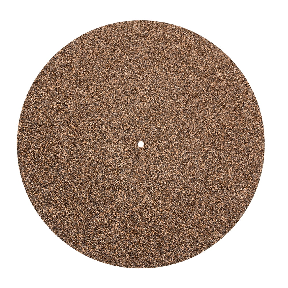 Hemoton Cork Mat Record Turntable Slipmat Vinyl Disc Player Platter Pad