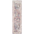thumbnail image 2 of SAFAVIEH Bristol Calvagh Oriental Polyester Runner Rug, Lavender/Light Gray, 2'3" x 6', 2 of 8
