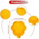 thumbnail image 2 of Portable pet water bowl for bottles, small feeding bowl for cats and dogs, drinking bowl for hiking, camping, and outdoor travel, yellow., 2 of 5