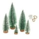 thumbnail image 1 of Árbol de Navidad artificial en miniatura con base estable y luces navideñas. 5 uds., 1 of 9