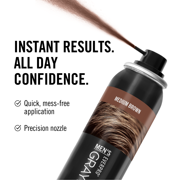 Everpro Gray Away Mens Instant Root Touch-up, Medium Brown, 2.5 oz