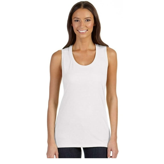 Bella Canvas Women's Low Cut Flowy Scoop Muscle Tank Top, Style B8803