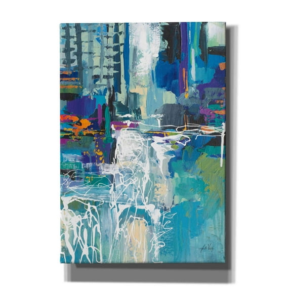 Epic Graffiti 'Motion' by Jeanette Vertentes, Canvas Wall Art, 18"x26"