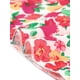thumbnail image 5 of INSPIRAR CHIC Vestidos de verano midi para mujer, casuales, fluidos, de playa, con escote cuadrado, mangas cortas abullonadas, espalda fruncida, bohemios, florales, maxi, rojo M, 5 of 5