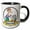 Black/White, variant on 3drose, Funny Worlds Greatest Garbage Picker Cartoon, 15oz Mug