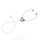 thumbnail image 4 of Tubo de estetoscopio tubo de estetoscopio transparente almohadillas negras con sonido claro y transparente para BTE ANGGREK Otros, 4 of 8