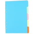 thumbnail image 4 of LABSERRON Notebook Paper Divider Sky-Blue for School Use 5Pcs 8.7X6X1In, 4 of 8