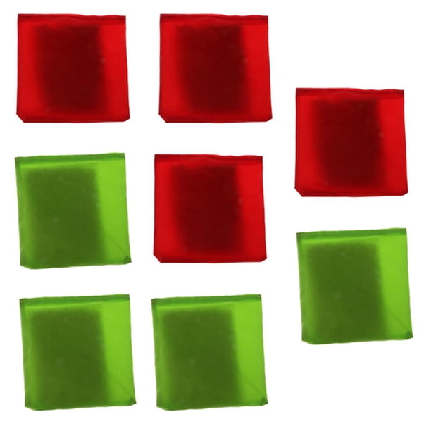 Reemplazo rojo de 4 piezas y 4 piezas de Cornhole para el Toss Corn Hole