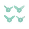 thumbnail image 1 of Juego de 4 reglas de medición de diastema dental en caucho de alta calidad, ideal para clínicas odontológicas profesionales. Diseñadas para medir espacios interdentales con precisión, incluyen dos, 1 of 6