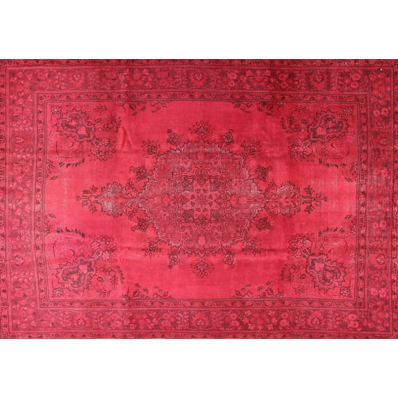 Ahgly Company Indoor Rectangle Traditional Red Persian Area Rugs, 2' x 3'