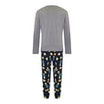 thumbnail image 2 of Pijama The Simpsons para Hombre, Familias Navideñas Multicolor Talla CH, 2 Piezas, 2 of 4