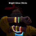 thumbnail image 4 of Sunrain 100 Glow Sticks Bulk Party Supplies - Glow In The Dark Fun Party Pack With 8, 4 of 5