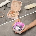 thumbnail image 7 of Coolnut Travel Small Jewelry Case Comic Girl Jewelry Organizer Jewelry Box Birthday Gifts Women Mom Friends Female Sister Bridesmaid Girl Gifts Idea249, 7 of 7