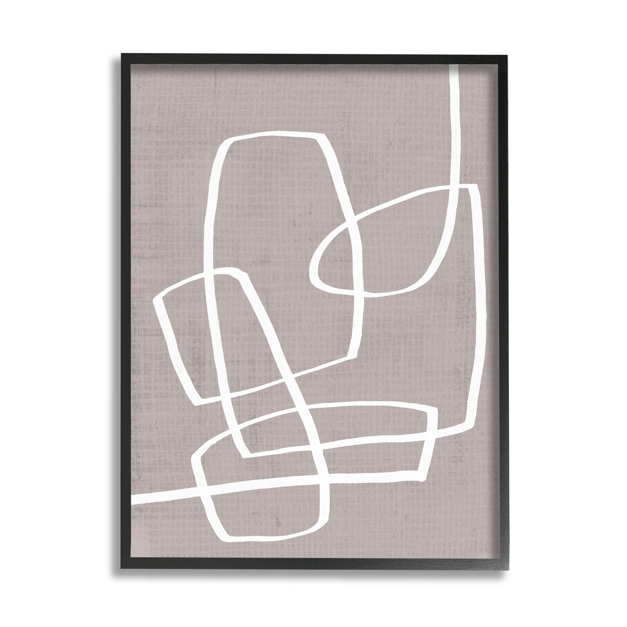 Stupell Industries Busy Single Line Movement Modern Abstract Composition, 11 x 14,Design by June Erica Vess