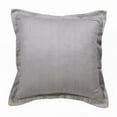 thumbnail image 5 of LR Home Estate Linen Poly Filled Pillow in Gray/Yellow, 20" x 20", 5 of 8
