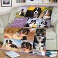 thumbnail image 5 of AISENIN Custom Dog Pet Cat Blankets with Photos Personalized Gifts Customized Blankets and Throws Picture Blanket for Dad Mom Kids friends Christmas gift, 5 of 5