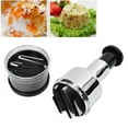 thumbnail image 3 of Hand Chopper, High Efficiency Silver Rustproof Stainless Steel Onion Chopper  For Kitchen, 3 of 7