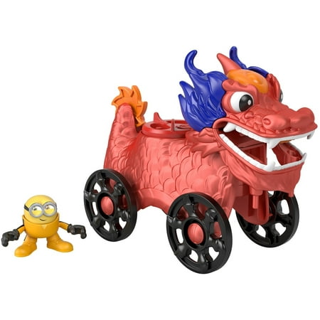 Imaginext Minions The Rise of Gru Dragon Disguise Vehicle & Figure Set