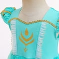 thumbnail image 4 of Baby & Toddler Girls Jasmine Princess Dress Short Sleeve Cosplay Dress Up, 4 of 7