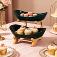 thumbnail image 5 of MMJ Kitchen Appliances Tiered Fruit Basket Stand Countertop Organizer 2 Layer for Fruits Snacks, 5 of 6