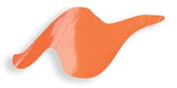Tulip Dimensional Fabric Paint 1.25oz-Slick - Fluorescent Orange