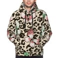 thumbnail image 4 of Bingfone Leopard Dots Men'S Drawstring Hoodie Long Sleeve Pocket Sweatshirts-Medium, 4 of 9