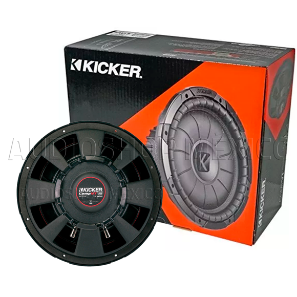 Subwoofer Profesional Kicker CVT12 800 Watts 12 Pulgadas 4 Ohms 400 Watts RMS Bobina Sencilla Kicker CVT12
