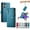 Blue, variant on ELEHOLD for iPhone 16 Plus Flip Case, Wallet Zipper Magnetic Buckle Kickstand Wrist Strap Multifunctional Card Slots Wallet Business Case with Crossbody and Wrist Strap,Red
