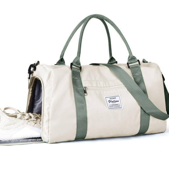 Bolsa de gimnasio WISEPACK, bolsa de viaje impermeable con compartimento para zapatos