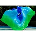 thumbnail image 5 of Silk Belly Dance Veil 3-color Gradient Veil Dance Performance Props, 5 of 7