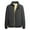 Black, variant on IYTR Loose Comfy Warm Coats with Pocket Mens Winter Jacket Long Sleeve Jacket Zipper Stand-up Collar Solid Color Black XXXXL