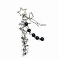 thumbnail image 7 of Stylish Star Tassels Bowknot Beaded Keychain Hanging Key Ring Handmade Phone Chain Accessories for Women and Teens, 7 of 7
