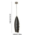 thumbnail image 3 of Black Handheld Milk Frother And Egg Beater For Coffee And Home Kitchen Use Battery Operated 8.86 Inch Length, 3 of 7