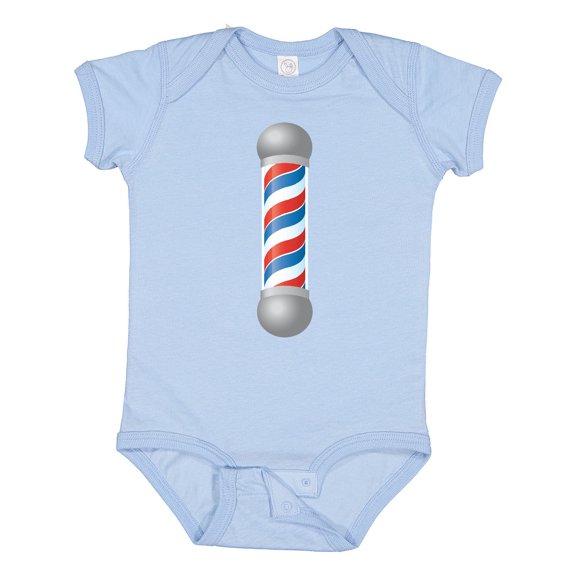 Inktastic Barber Barberpole Boys or Girls Baby Bodysuit