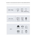 thumbnail image 6 of USB Type-C 10Gbps OTG 2-in-1 Adapter with 100W PD Charging for Steam Deck and TV, Connects USB Devices and Ensures Fast Charging, Zinc Alloy Shell, 6 of 9